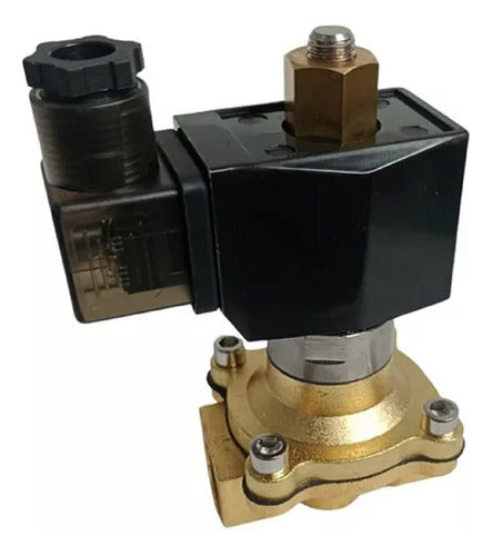 Válvula Solenoide 2/2 Normalmente Aberta Rosca 3/4 220v 5