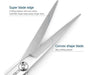 Left-Handed Hairdressing Scissors by Kinsaro 6" Ergonomic 3