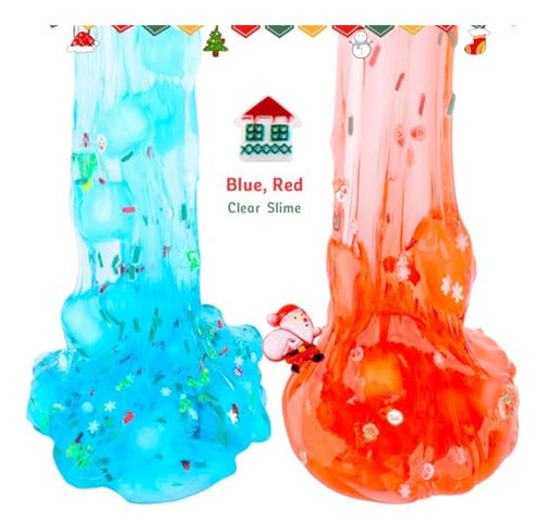 3 Years and Up Christmas Gelatin Slime Cube Pack of 2 1