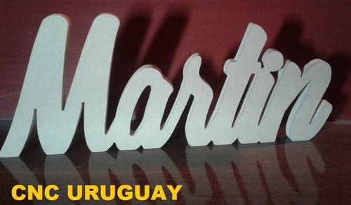 Martin--- Letras En Madera Para Decoración 0