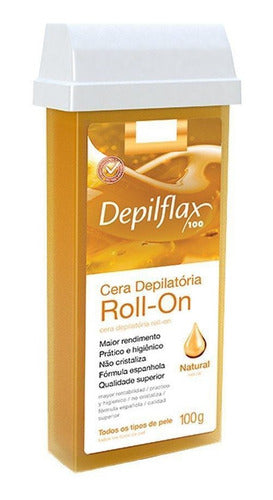 Pack Depilacion Cera Roll On En Cartucho Depilflax X6 0