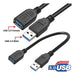 Saitech It Paquete De 4 Cables De Extensin Usb 3.0 De Longit 2