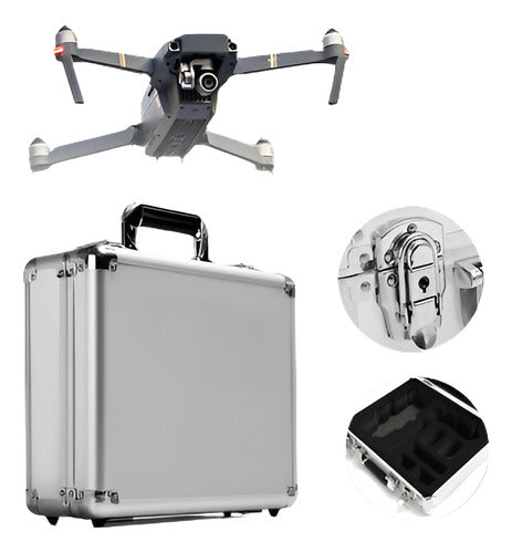 Duro Portátil Aluminio Shell Lleva Caso Caja Bolsa Para Dji 0