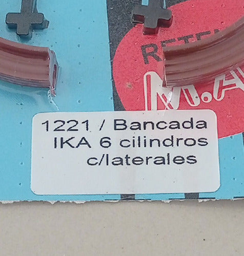 M.A.I. Reten De Bancada Renault - Ika, 6 Cilindros Con Laterales 1