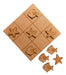 50 Tateti 10x10 Pez Estrella De Mar Fibrofacil MDF Souvenir 0