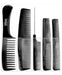 Professional Hair Styling Combs Pack by Eurostil 0