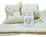 6-Piece Baby Cot Set: Quilt + Bumper + 3 Cushions + Sheets 9
