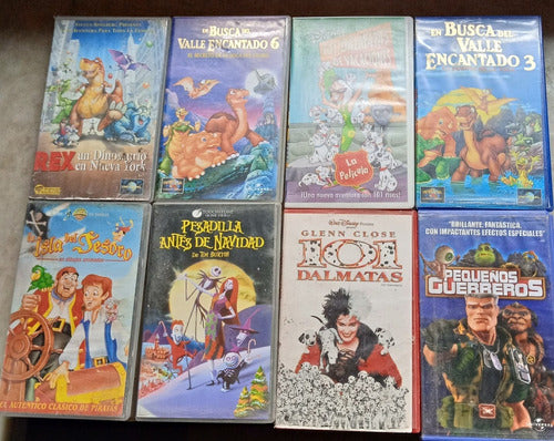 Vhs Infantiles Y Películas 2