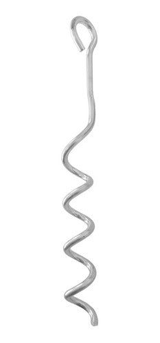 Metal Spiral Stake for Securing Pets in Garden or Beach 1
