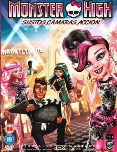 Monster High - Sustos, Camara...  - Dvd Original Y Nuevo 0