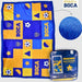 City Blanco Functional Crib Blanket Double-Sided Boca Juniors with Sherpa 2