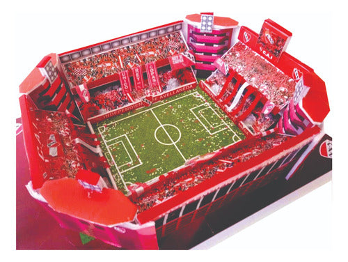 Spectacular Independiente de Avellaneda Stadium Model with Crowd 0