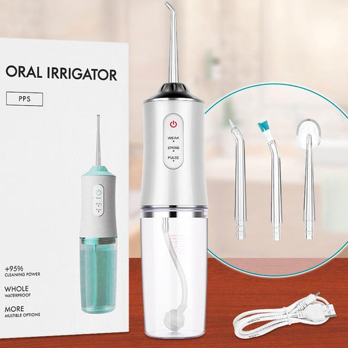 Limpador Dentes Oral Bucal Portátil 4