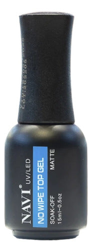 Navi No Wipe Top Coat Gel Semi-Permanent UV/LED 15ml 0