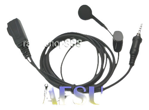 YAESU 2-Cable Earphone for VX-6R, 7R VX VX-177, VX-170 1