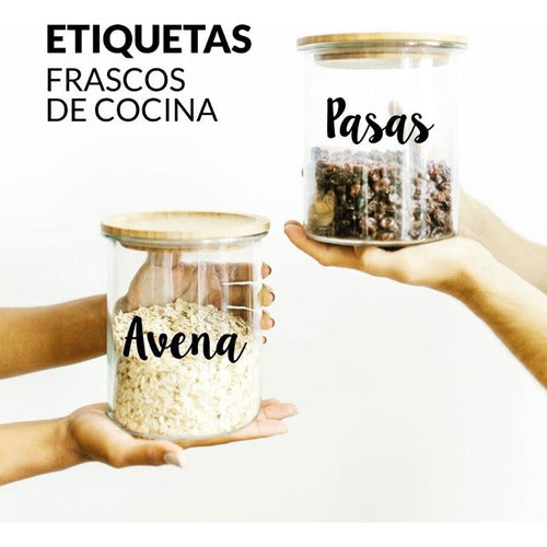 Adora Uruguay: Vinyl Jar Labels 2