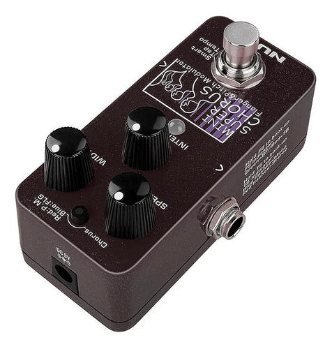 Nux Mini Scf Super Chorus Flanger Y Pedal De Efectos De Tono 3