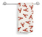 Dujiea Red Lobsters Crawfish Kitchen Soft Towel 1