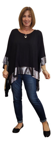 A TUA CARA Blusa Oversize Modal Ceci Busto/cadera 150 Largo 68 1