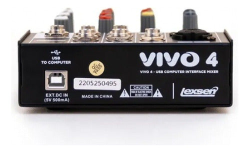 Consola Lexsen Vivo 4 Entradas 4