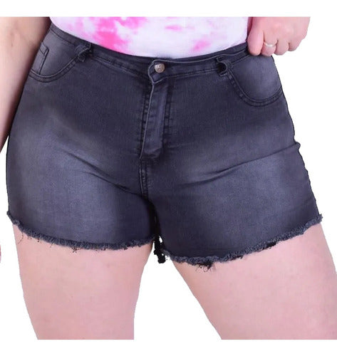 Supercompras Short Jean Elastizado Talles Especiales 0