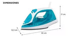 Winco Steam Iron with Ceramic Base + Premium Ironing Board 6