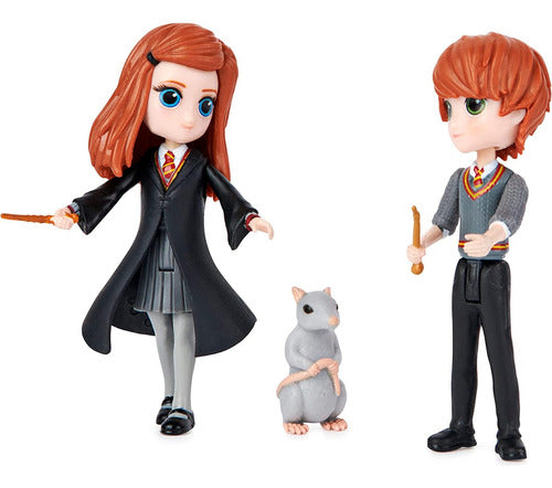 Harry Potter Wizarding World Ginny and Ron Weasley Doll Set 2