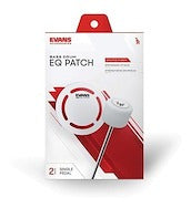 Evans Patch EQPAF1 Bass Drum Protector White X2 0