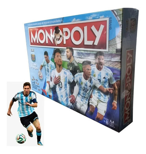 Monopoly Board Game Argentina National Team AFA Football Selection 3