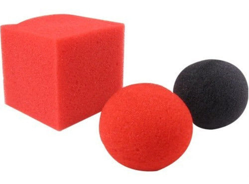 Goshman Color Change Ball to Square Magic Sponge / Alberico Magic 0