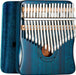 Kalimba Premium De 17 Notas Azul 0