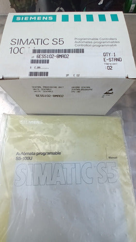 Plc Siemens S5 100u Cpu102 Sin Usar!!! Cod.6es5102-8ma02 0