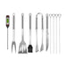 Set Asador Parrillero Con Estuche 10 Piezas 3