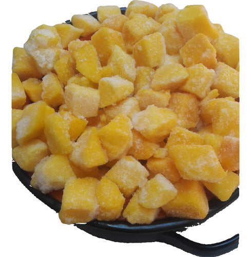 Acai Market Mango Cubes | 1kg | Frozen Fruits IQF 0