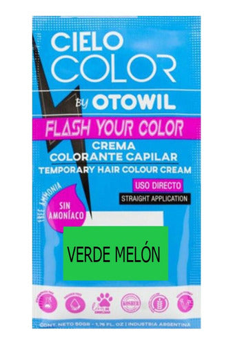 Otowil Cielo Color Kit: Hair Dye + Power Ized + Acid Cream 36