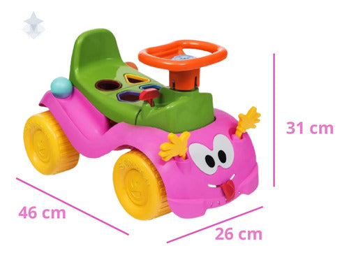 Triciclo Infantil Bebe Carrinho Totokinha Menina Velotrol 2