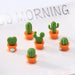 XMKAISITE 3D Small Succulent Cactus Magnets - Set of 12 3