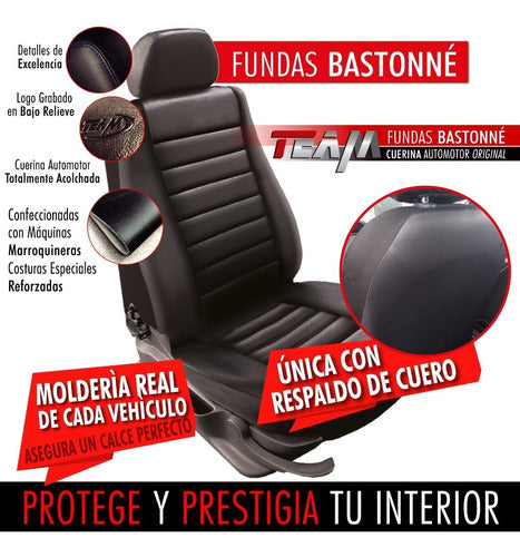 Team Funda Cubre Asiento Cuero Pu Chevrolet Tracker 6