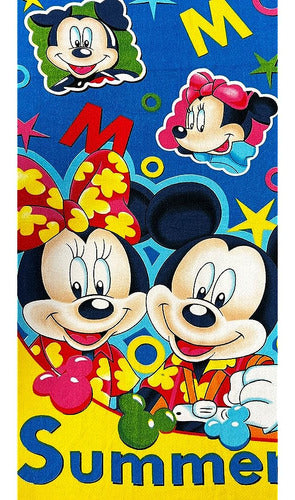 Minnie Mouse Disney Girls Beach Towel/Hooded Poncho (Red Polka Dots) 2