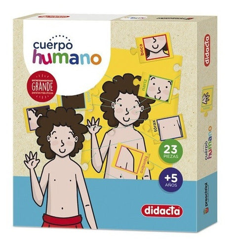 Juego Puzzle Cuerpo Humano - Didacta 0