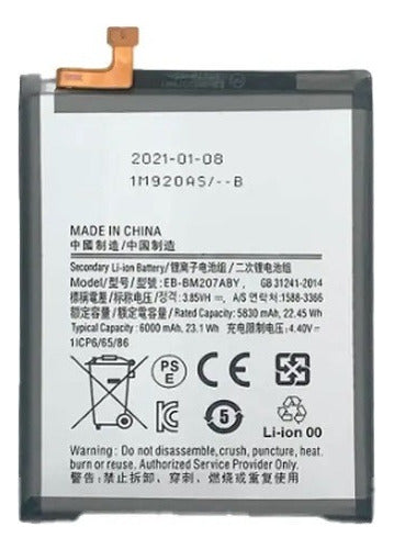 Samsung Compatible Battery Replacement M21 M30s M31 Bm207 0