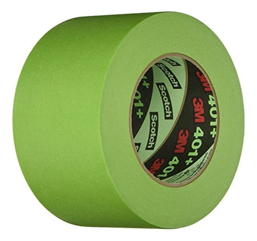 3 M 401 Verde / Del Pintor 72 Mm De Cinta De Enmascarar 6476 0