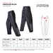 MAC Waterproof Motorcycle Rain Suit Mac Blast Black 3