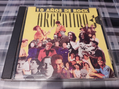 10 Años De Rock Argentino Vol 1 - Cd Hits De Los 80 Nacional 0