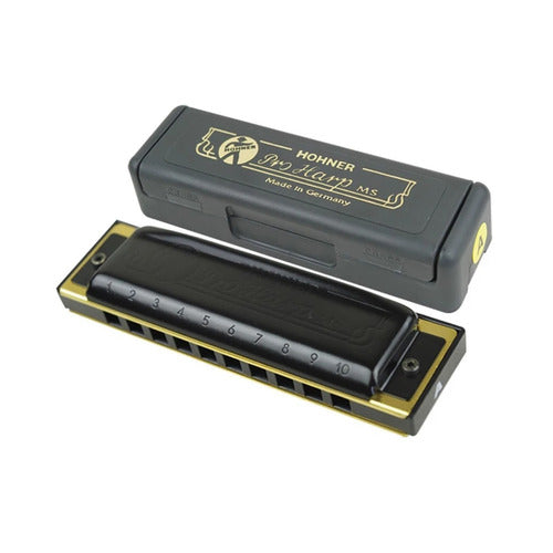 Hohner Pro Harp Diatonic Harmonica 20 Voices in A 0