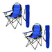 Koa Outdoor Director's Folding Camping Chair Set of 2 0