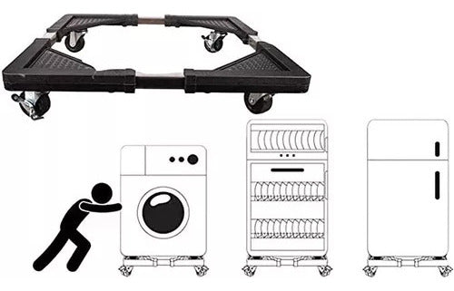 Brateck Rolling Support for Appliances 50 to 70 cm 1