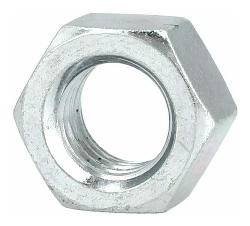 Tuerca Rosca Izquierda Zincada 3/8'' Unc/w 16 Hilos X10u 0