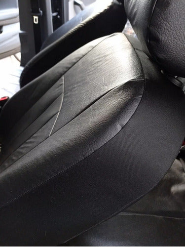 Team Cushioned Leather Seat Cover for Chevrolet S-10 3