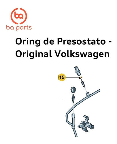 Audi Oring De Presostato VW Fox Golf Passat Polo T-Cross Passat 1 3